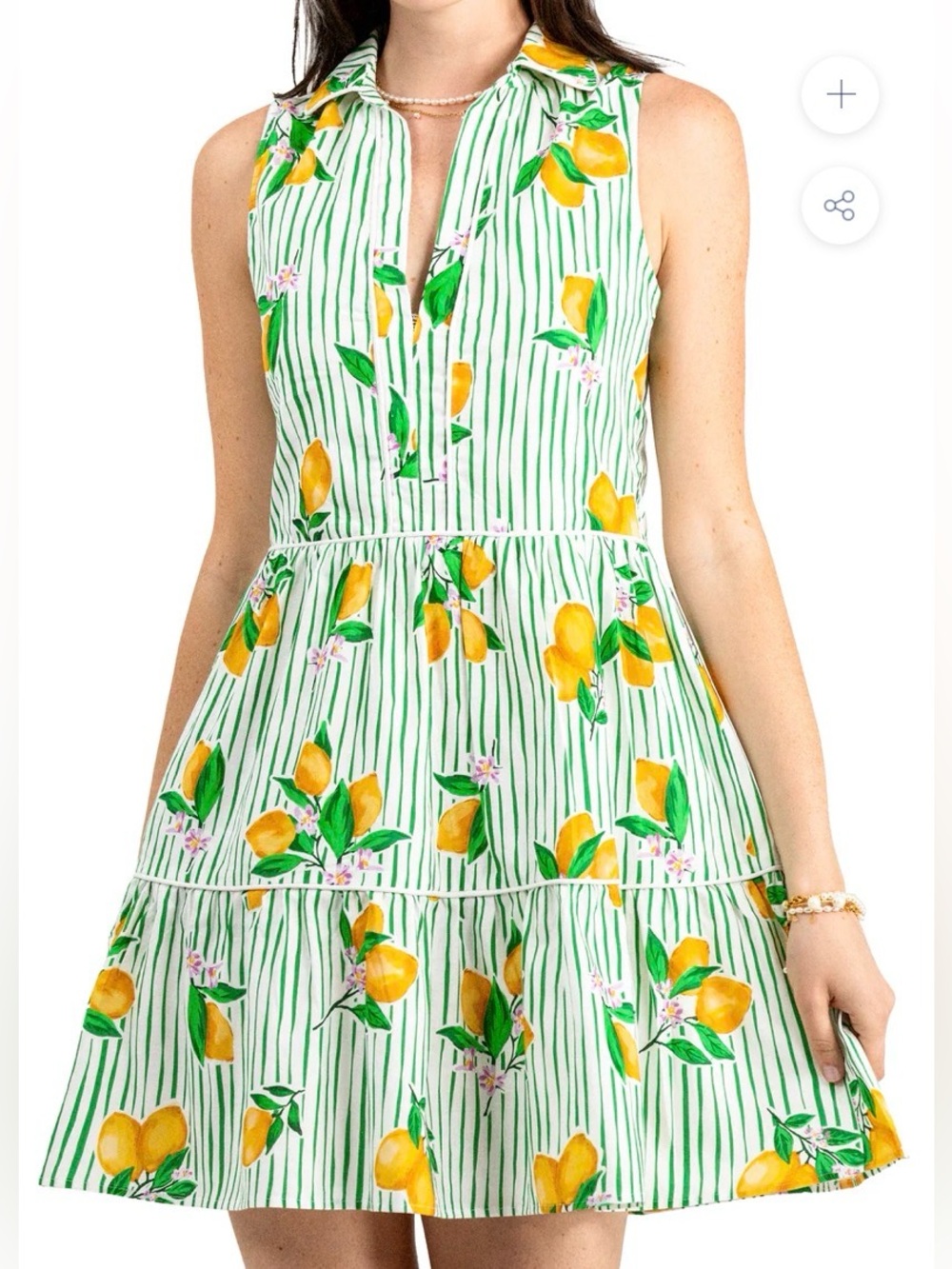 Kiel James Patrick Lemon sundress
